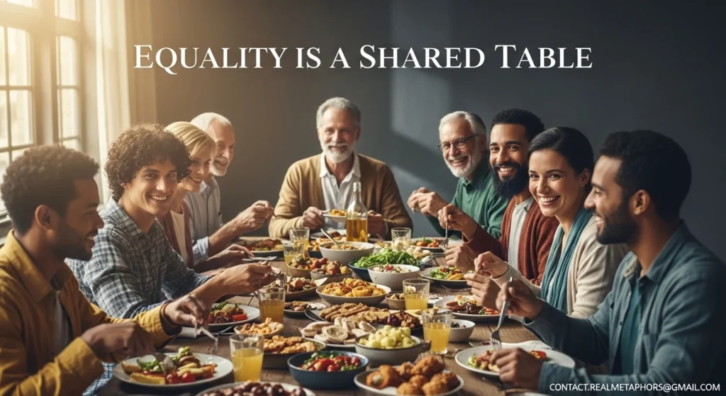 Equality is a Shared Table