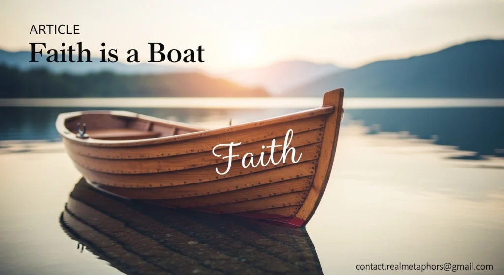  Faith is a Boat