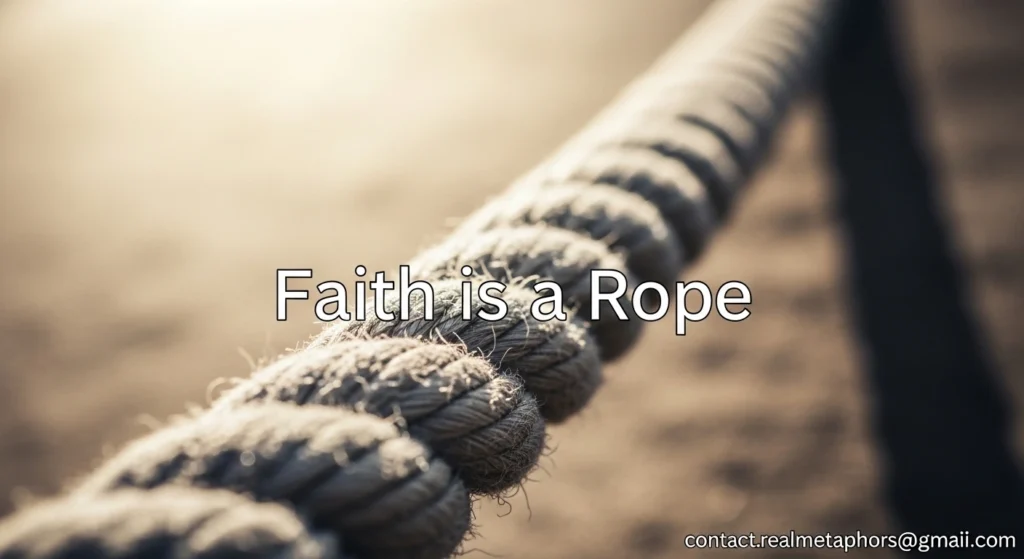 Faith is a Rope