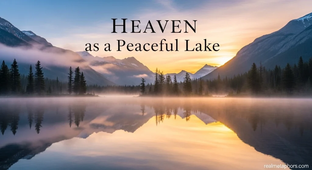 Heaven as a Peaceful Lake