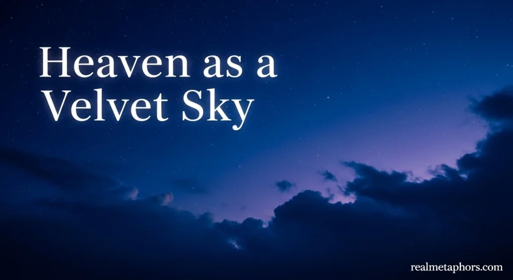 Heaven as a Velvet Sky
