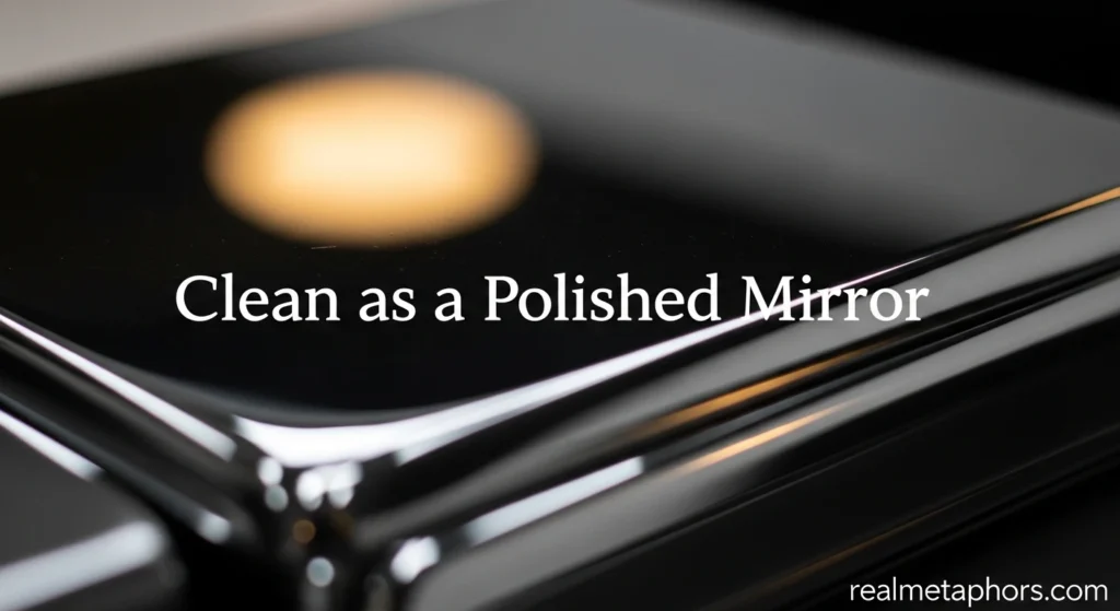 “Clean as a Polished Mirror”