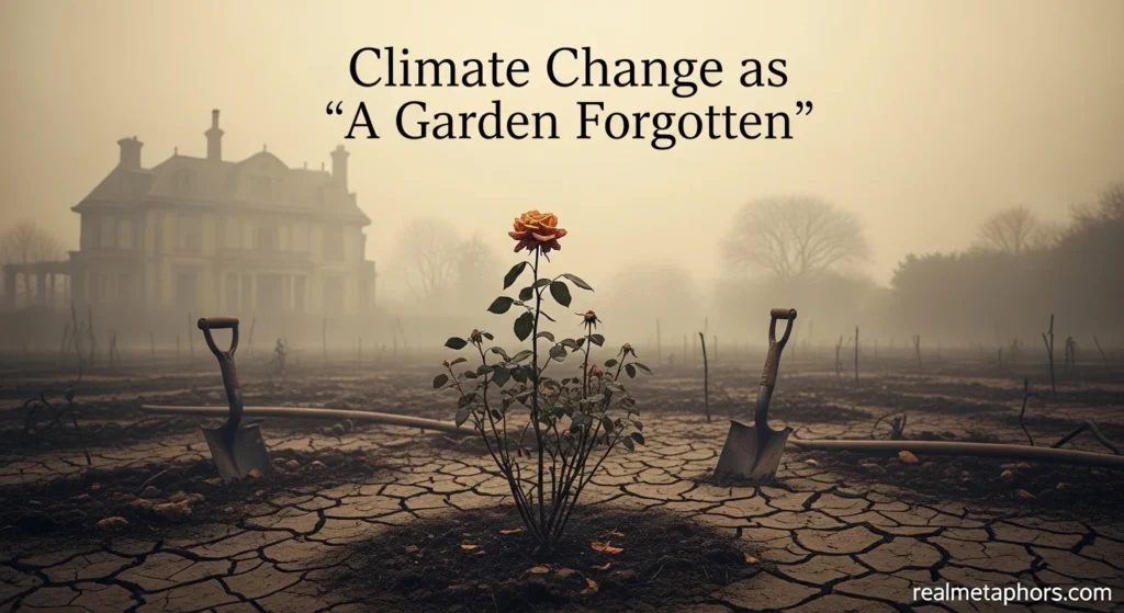 Climate Change as “A Garden Forgotten”