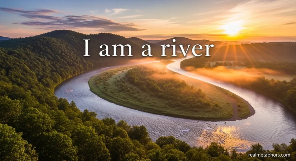 I am a river