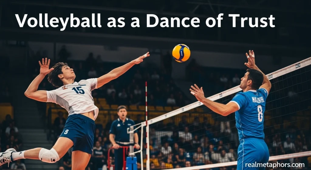 Volleyball as a Dance of Trust