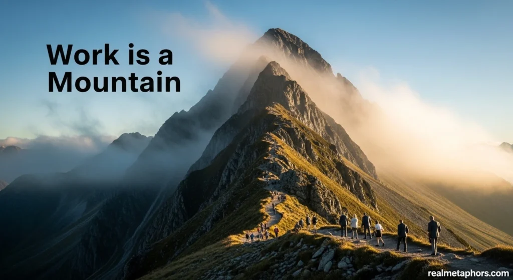 Work is a Mountain