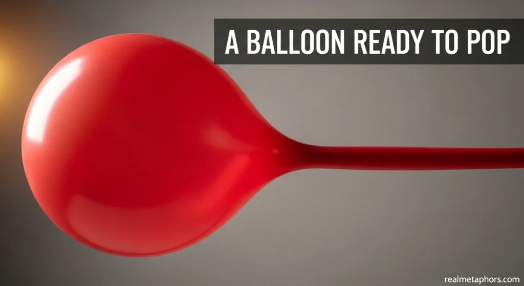 A Balloon Ready to Pop