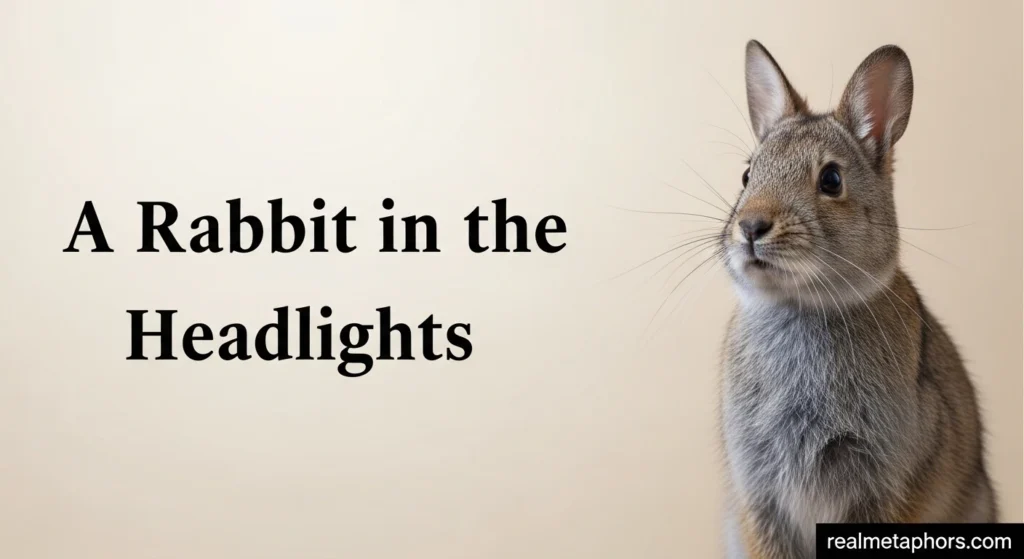 A Rabbit in the Headlights