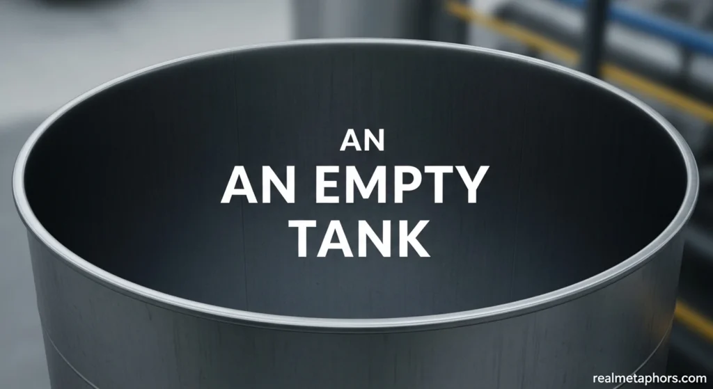 An Empty Tank