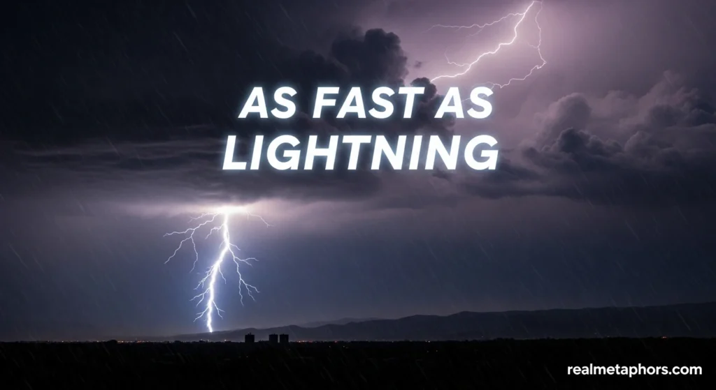 As Fast as Lightning