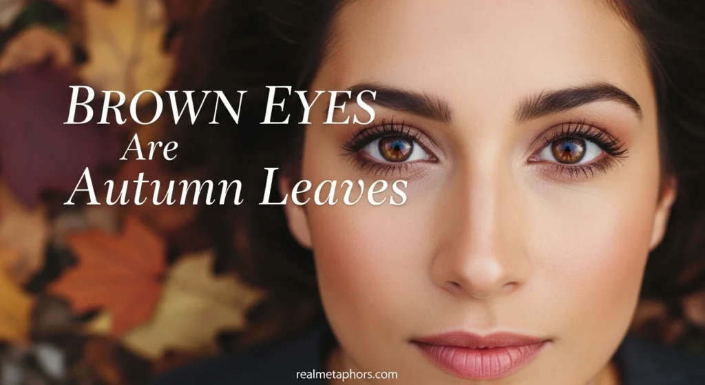 Brown Eyes Are Autumn Leaves