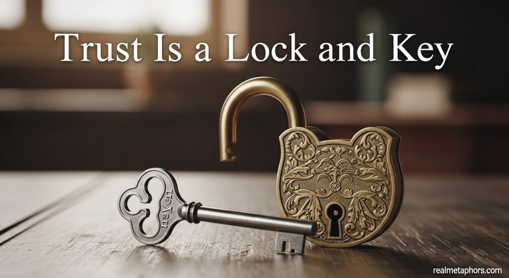 Trust Is a Lock and Key