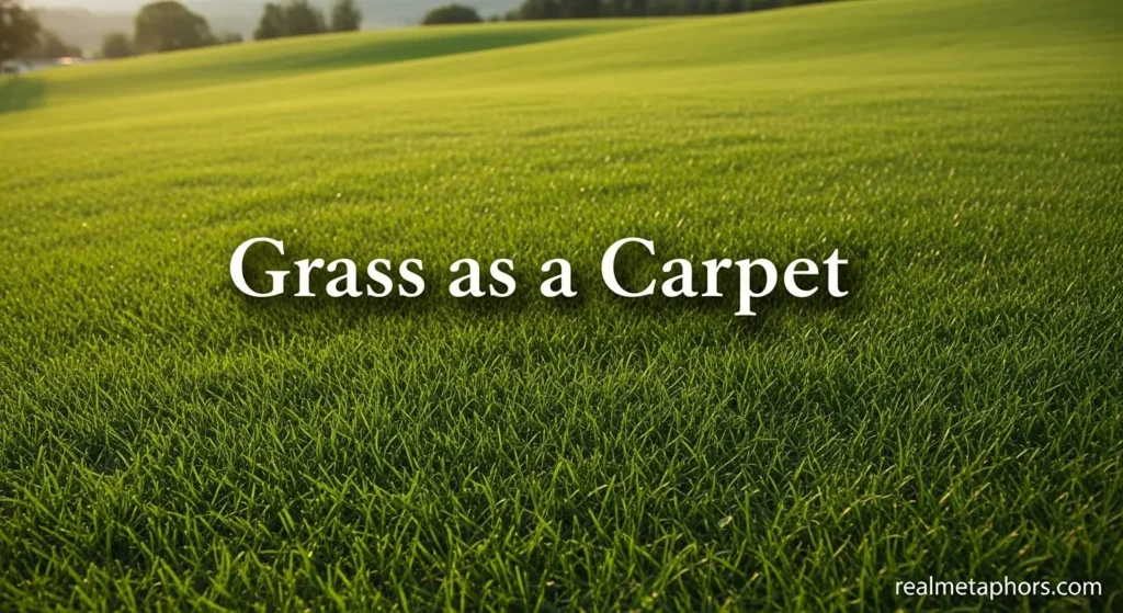 Grass as a Carpet