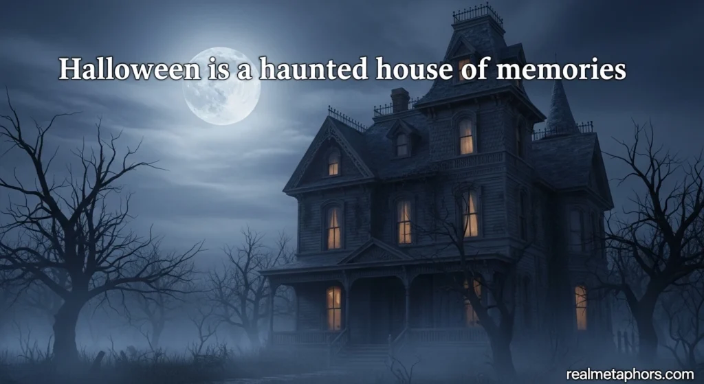 Halloween is a haunted house of memories