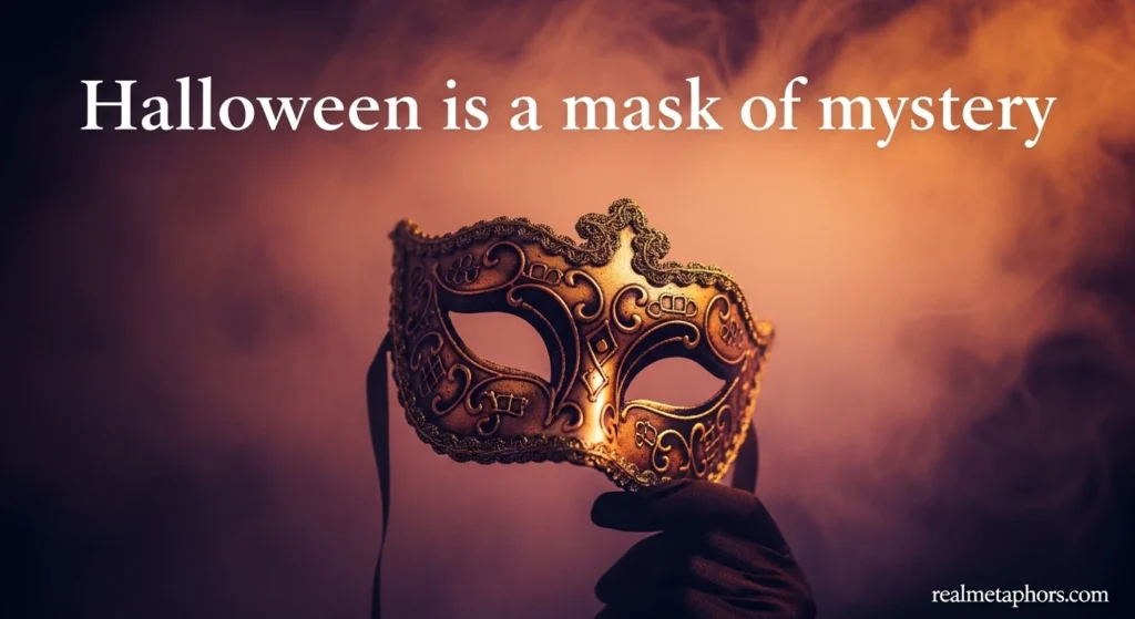 Halloween is a mask of mystery