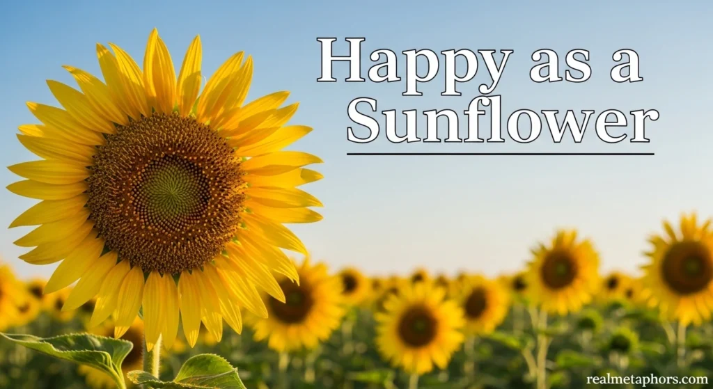 Happy as a Sunflower