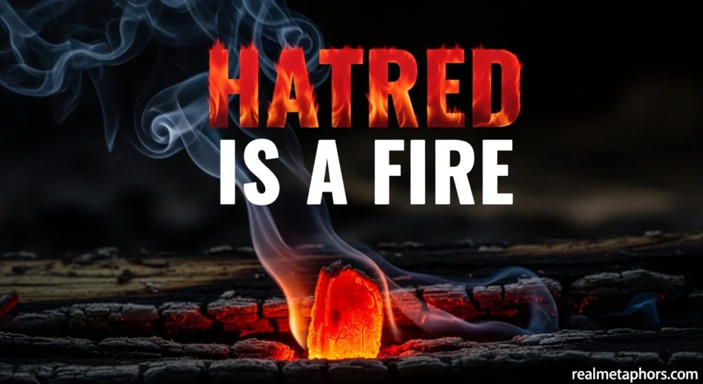Hatred is a Fire