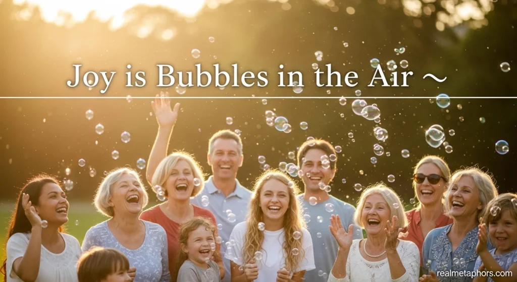 Joy is Bubbles in the Air 🫧