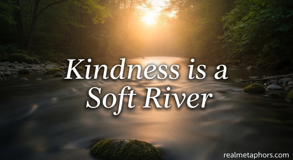 Kindness is a Soft River