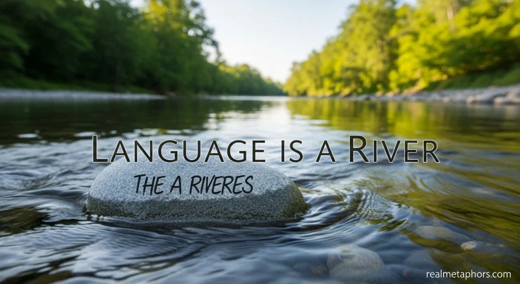 Language is a River