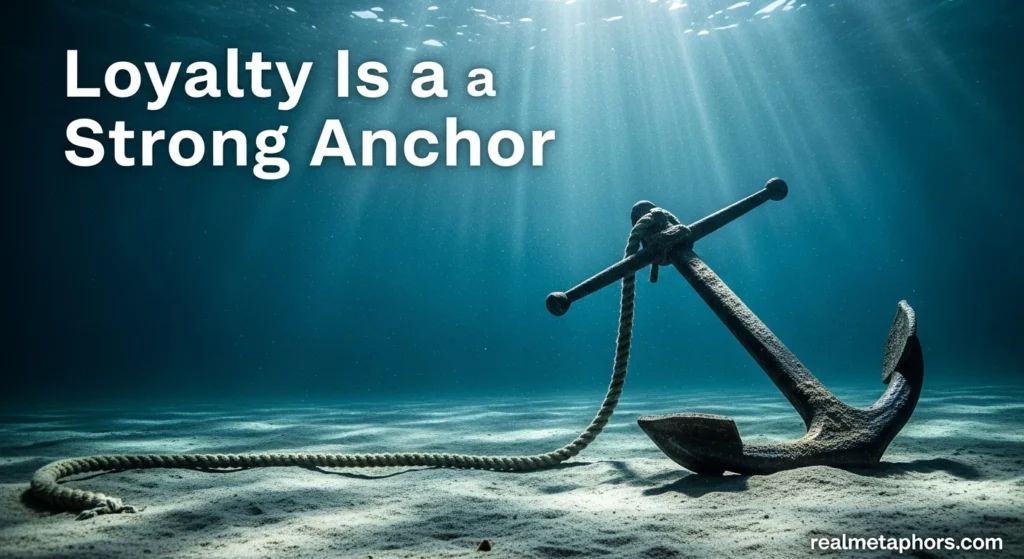 Loyalty Is a Strong Anchor