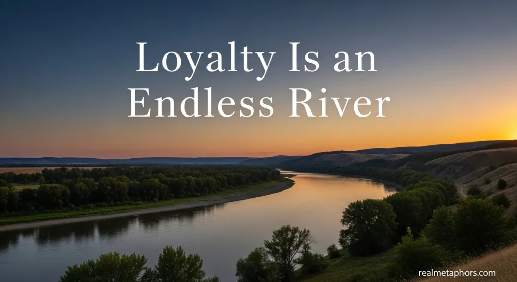 Loyalty Is an Endless River