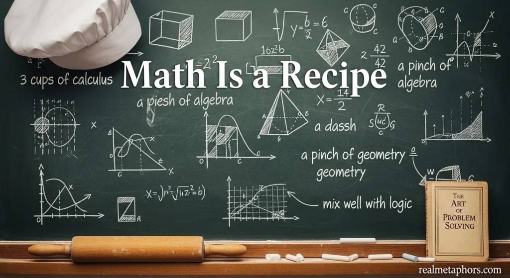 Math Is a Recipe