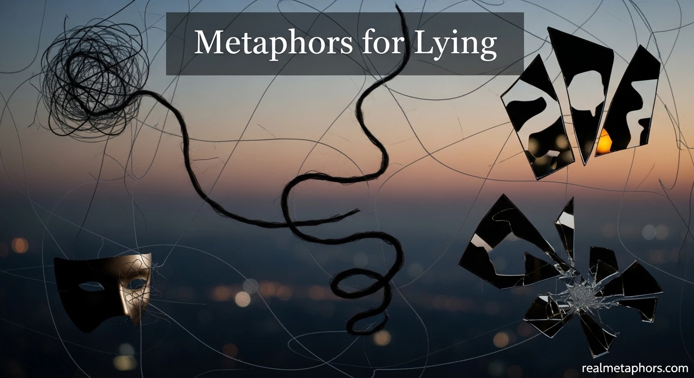 Metaphors for Lying