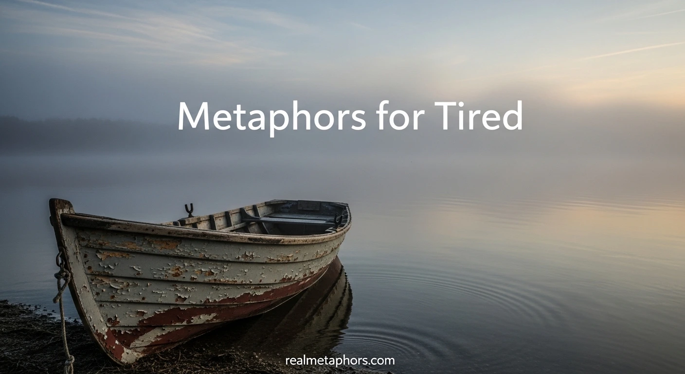 Metaphors for Tired