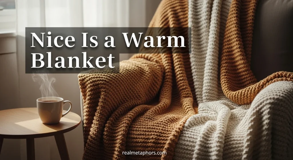 Nice Is a Warm Blanket