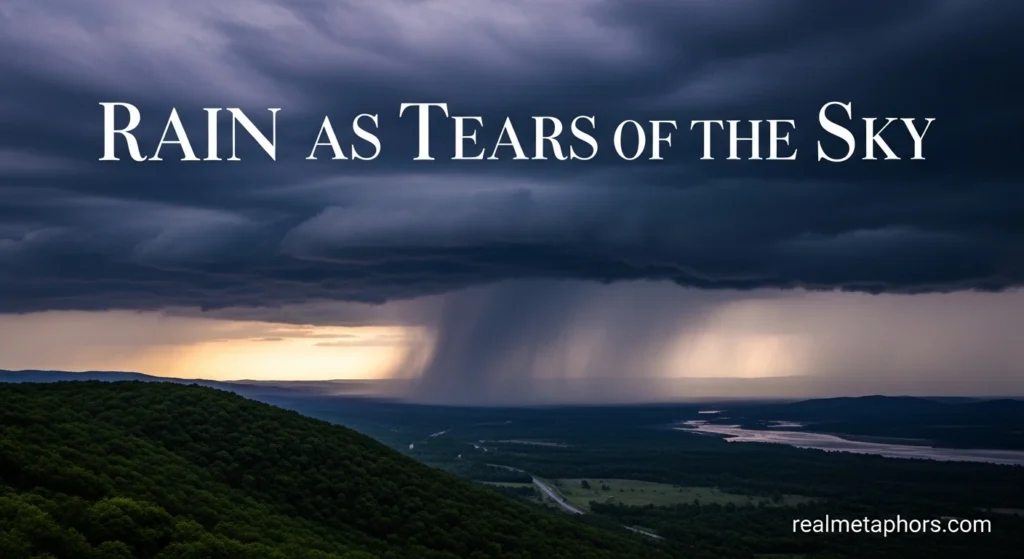 Rain as Tears of the Sky