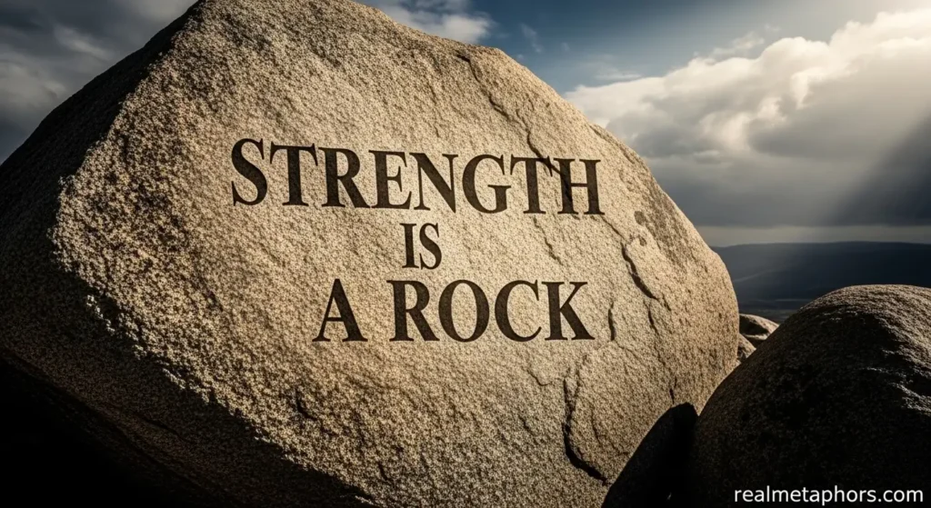 Strength Is a Rock