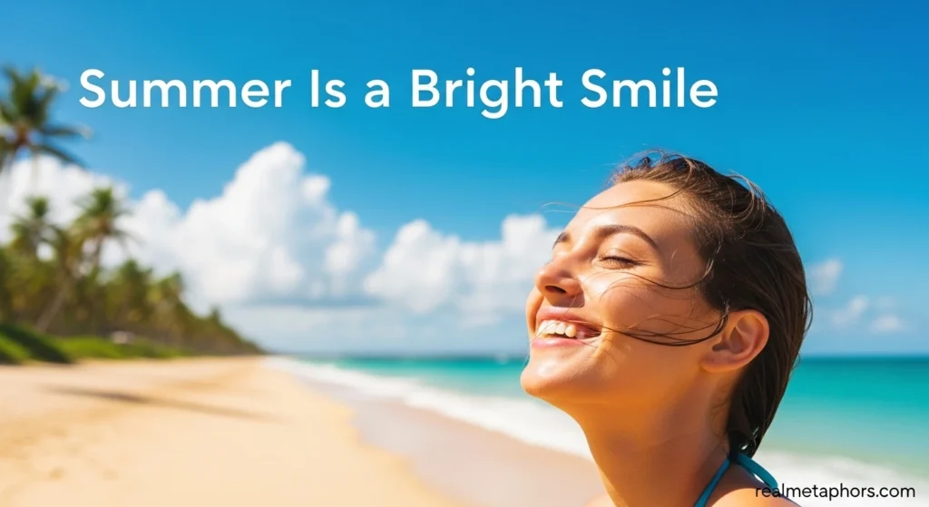 Summer Is a Bright Smile
