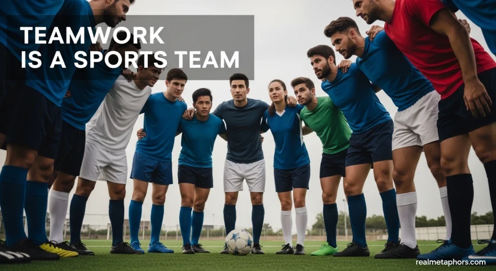 Teamwork Is a Sports Team