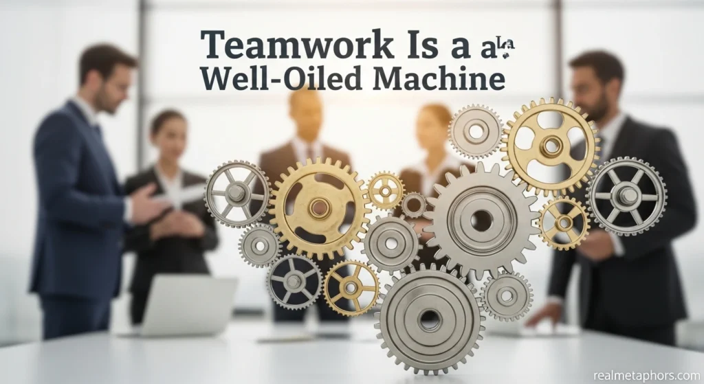 Teamwork Is a Well-Oiled Machine