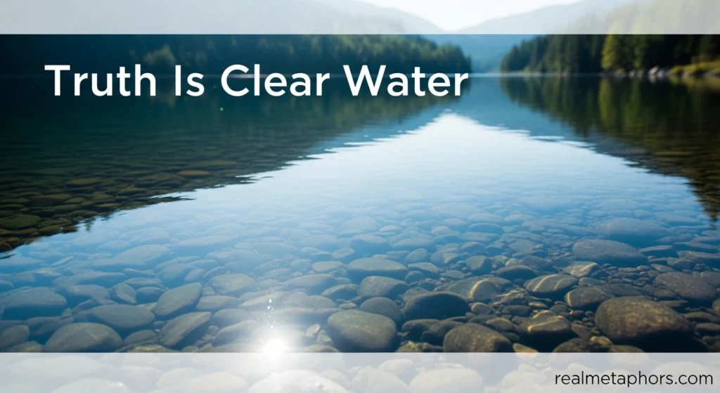 Truth Is Clear Water