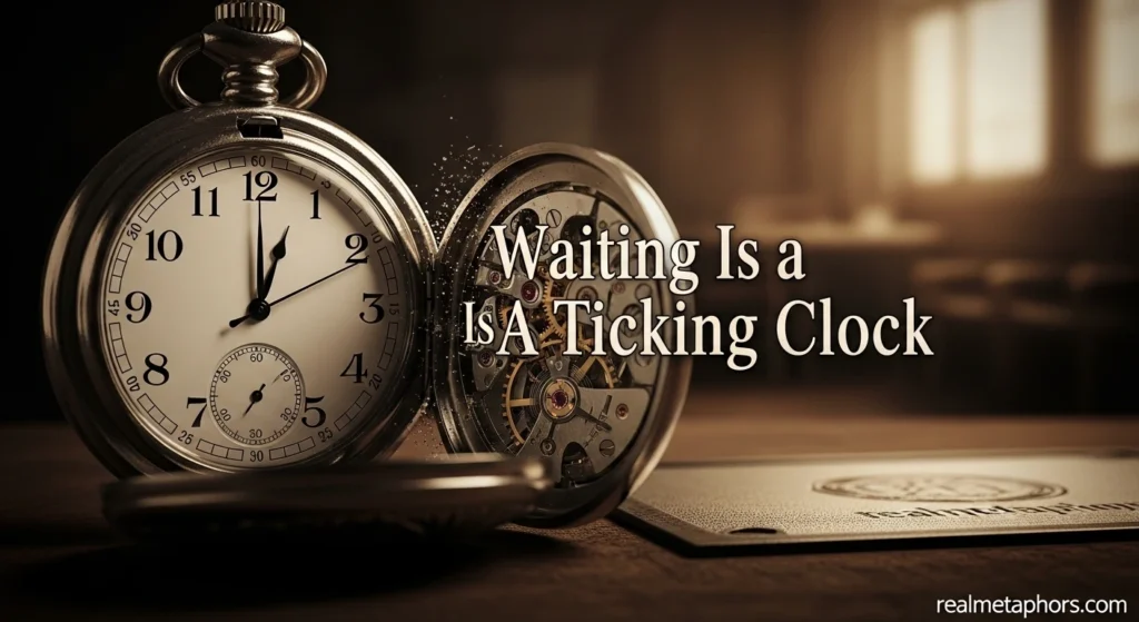 Waiting Is a Ticking Clock