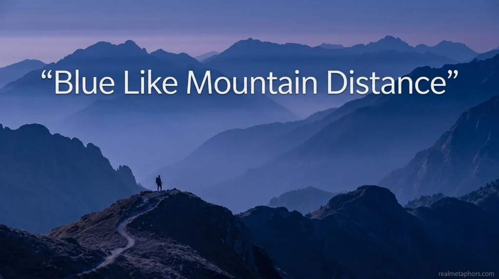 Blue Like Mountain Distance