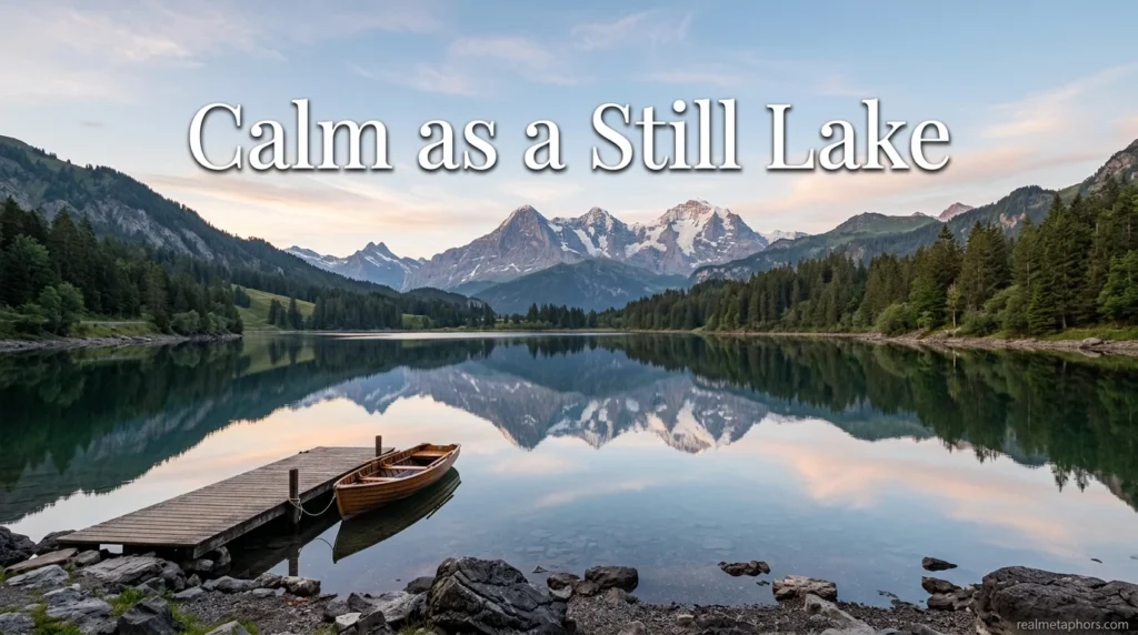 Calm as a Still Lake