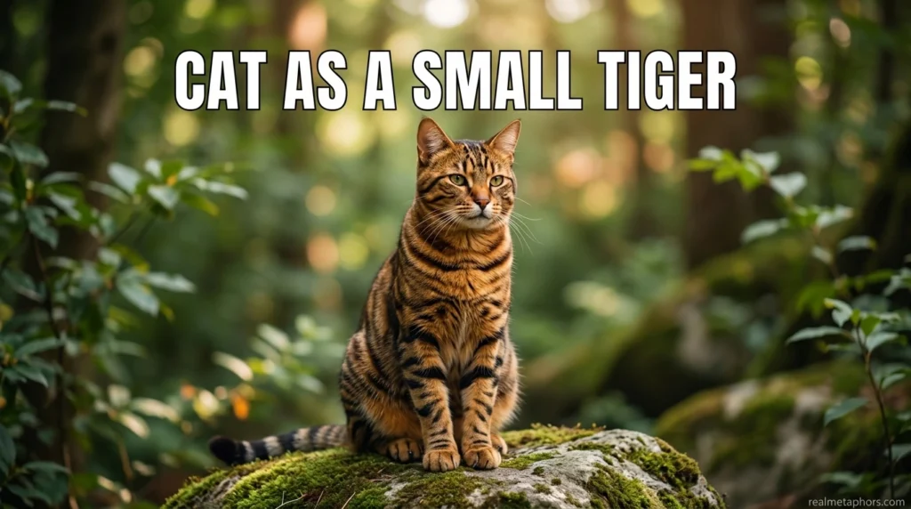 Cat as a Small Tiger