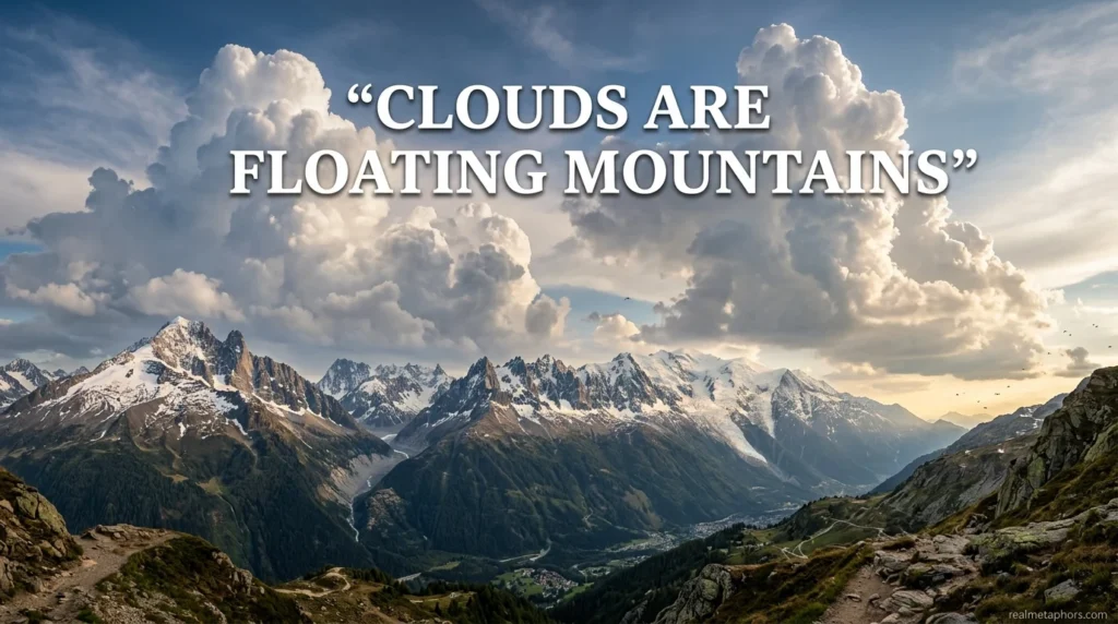 Clouds Are Floating Mountains