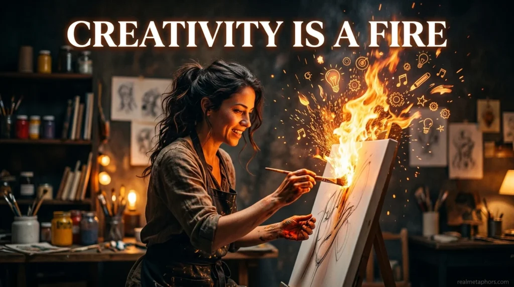 Creativity Is a Fire