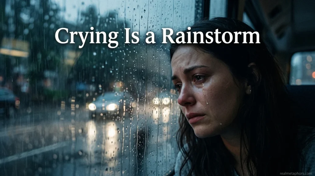 Crying Is a Rainstorm