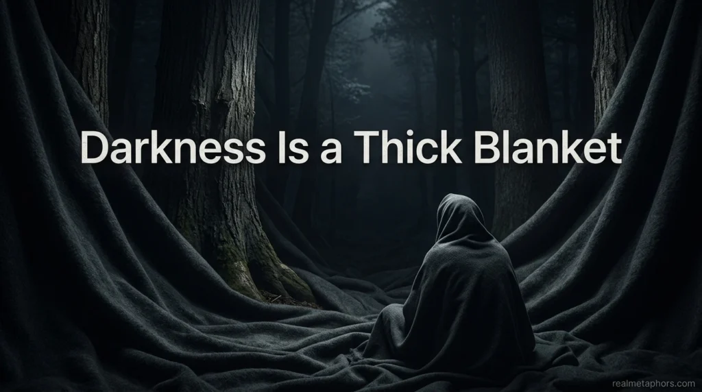 Darkness Is a Thick Blanket