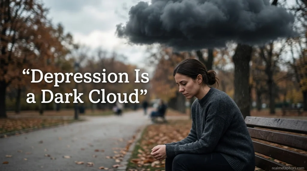 Depression Is a Dark Cloud