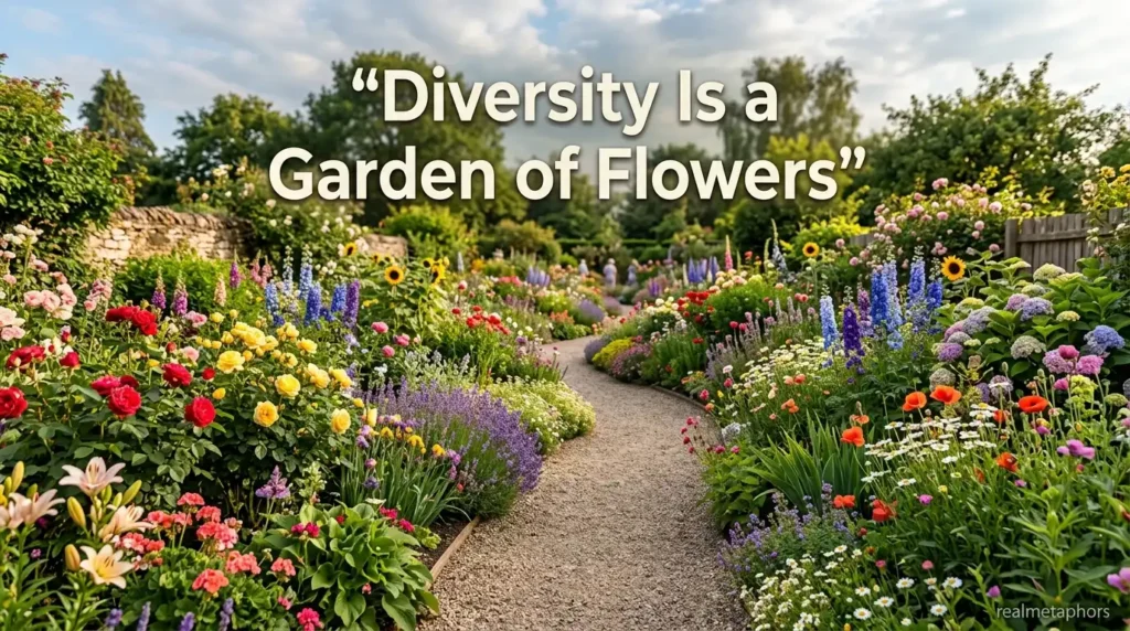 Diversity Is a Garden of Flowers