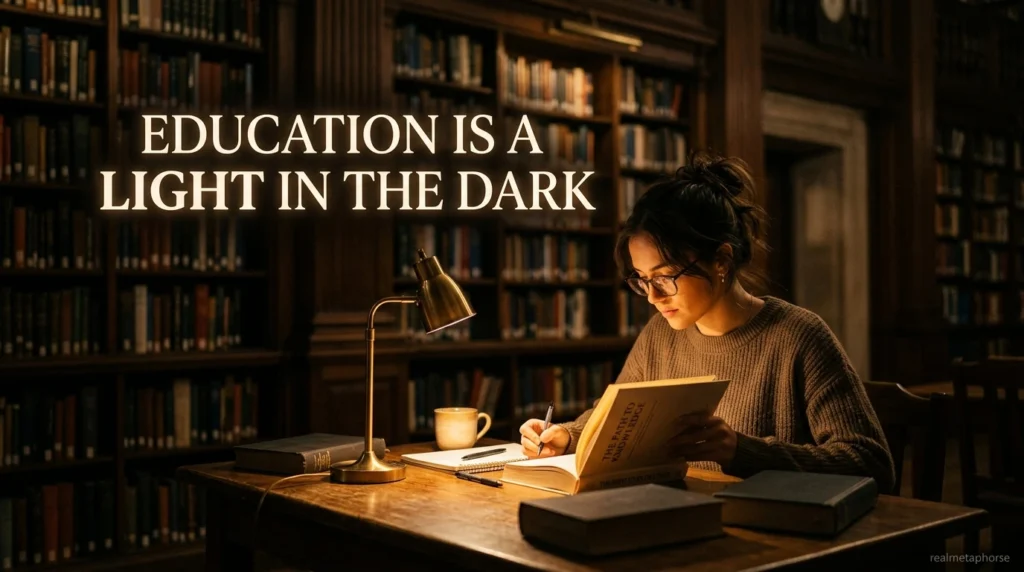 Education is a Light in the Dark
