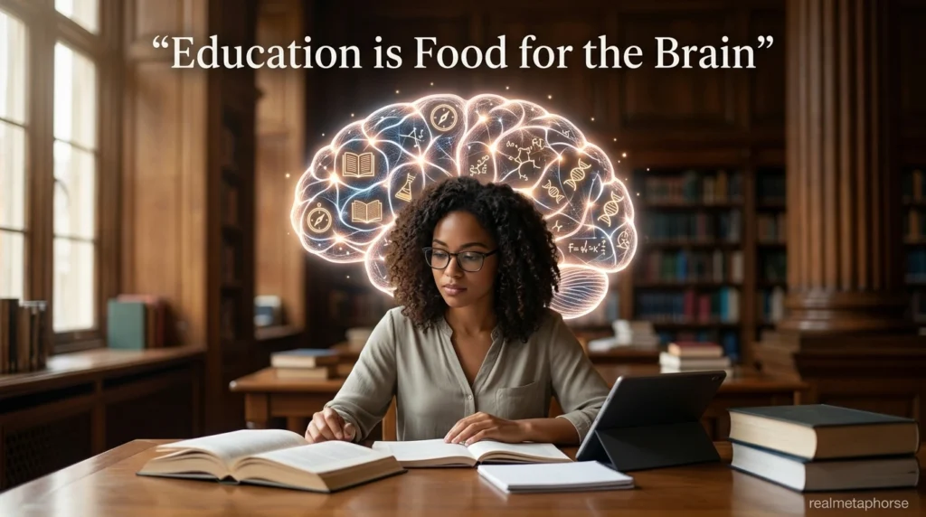 Education is Food for the Brain