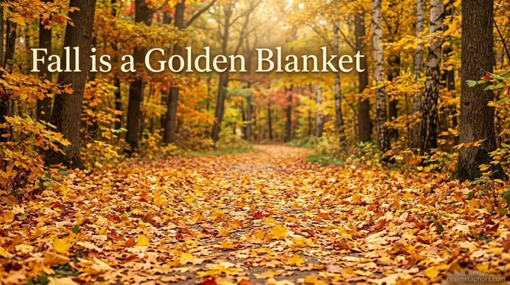 Fall is a Golden Blanket