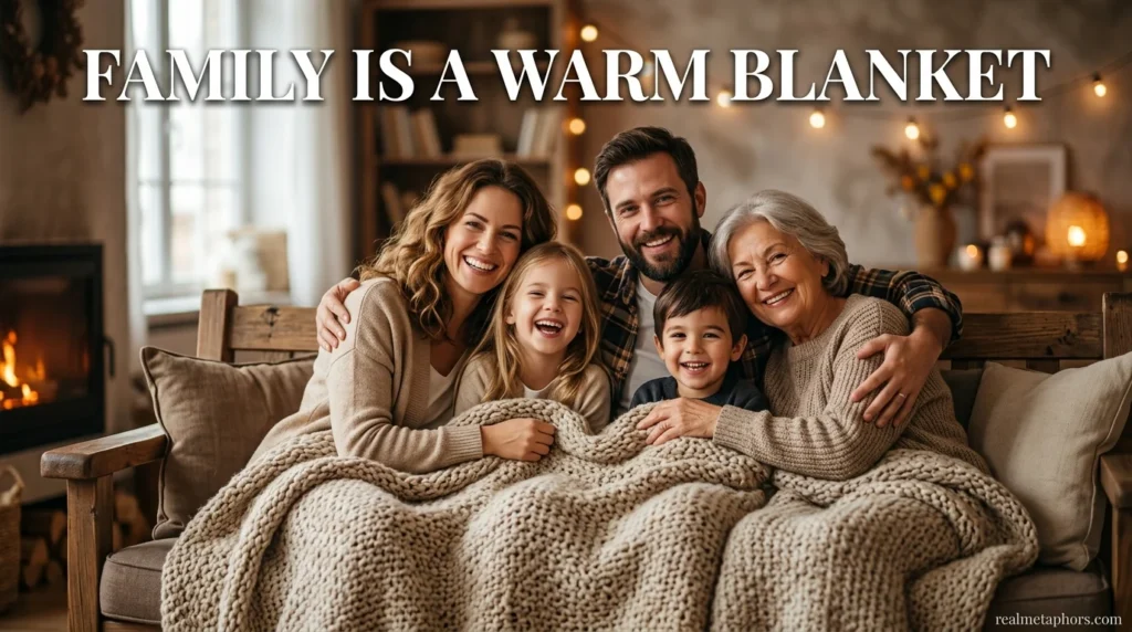 Family is a Warm Blanket